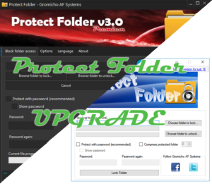Upgrade license from Protect Folder v2.1