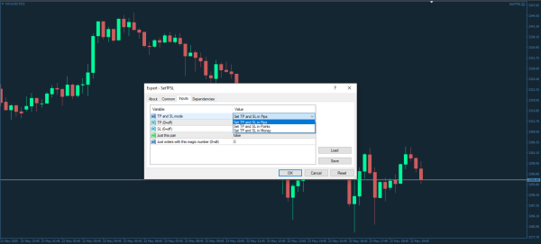 Set TP and SL in Pips Points or Currency - Image 2