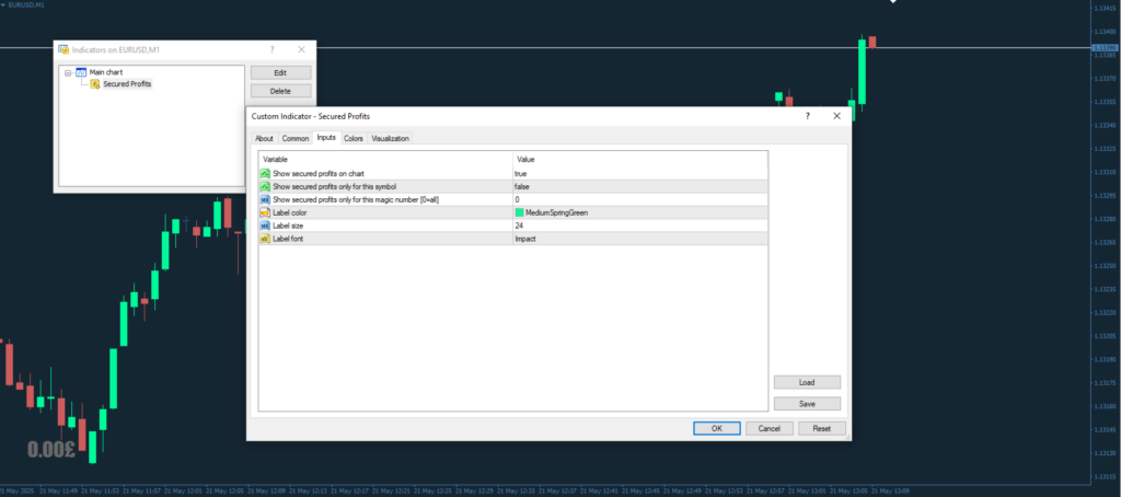Show secured screenshot 2